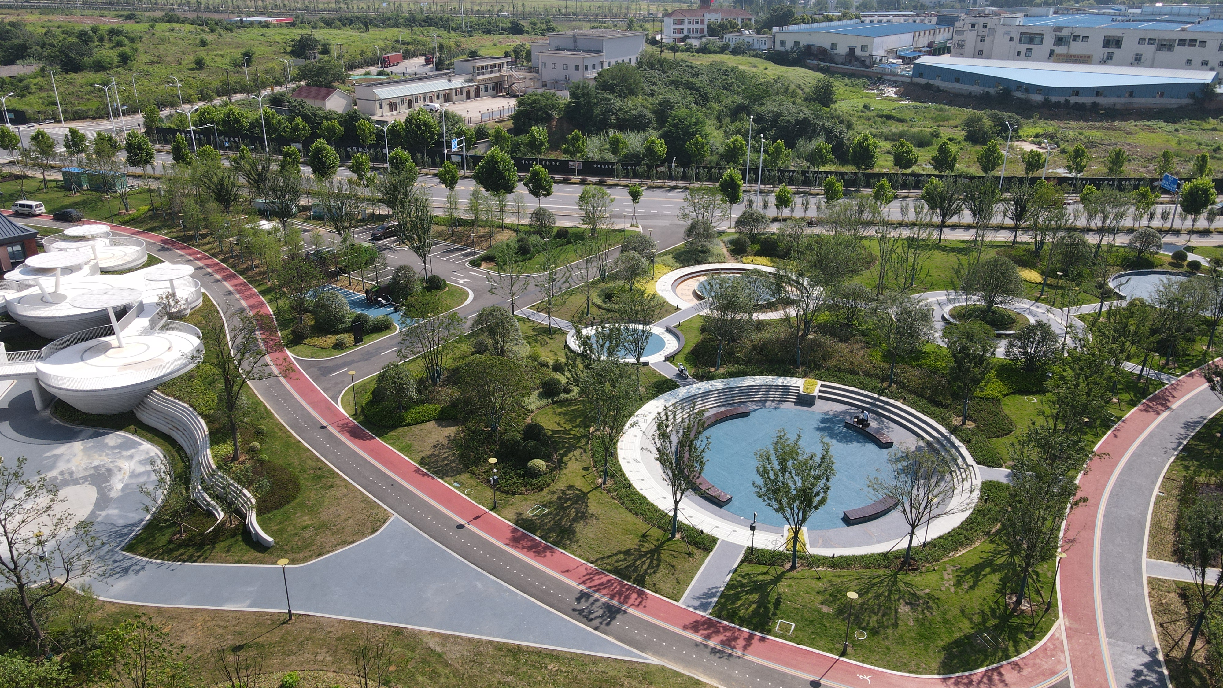 城市绿化 造福市民|六安：推窗可见绿 抬脚即进园