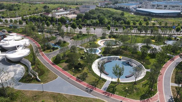 城市绿化 造福市民｜六安：推窗可见绿 抬脚即进园