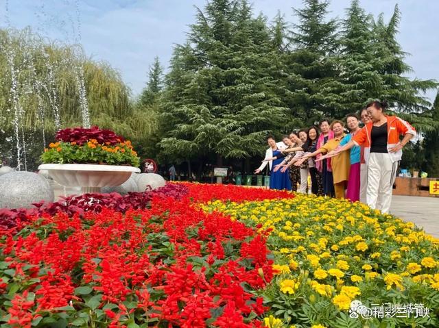 三门峡：13.7万盆鲜花装扮城市迎“双节”
