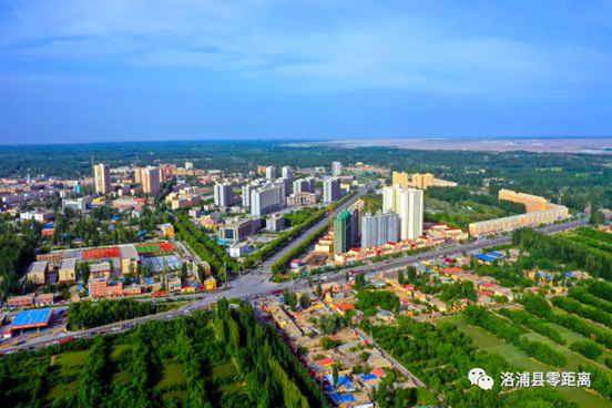 绿色生态看洛浦 科学绿化增添城市生态魅力