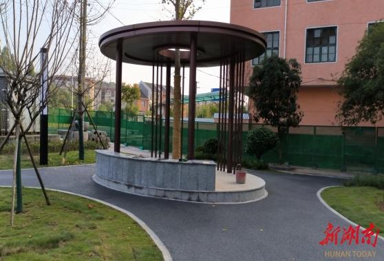 芦淞区园林绿化中心：南苑社区微公园已建成并对外开放