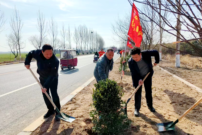 河南获嘉县抢抓春季栽植有利时期 推进公路绿化助力高质量发展