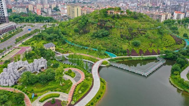 江西全南：口袋公园 风景如画