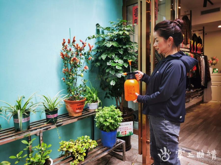 麒麟区寥廓街道“微改造”实现“大提升” 街巷开启“美颜模式”