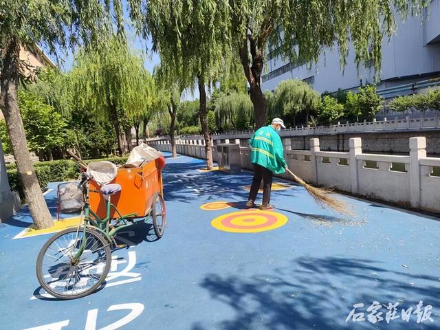 园林绿化再提质 扮靓城市再添彩 石家庄市城市水系园林中心精细化管护再提质