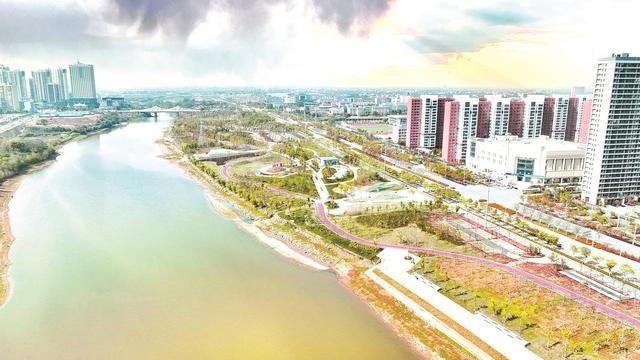 三台河绿化景观工程交付使用