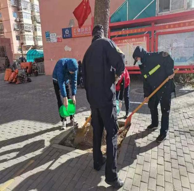 丰台区青塔街道开展植树节新时代文明实践志愿服务活动