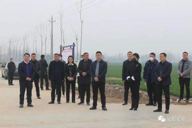 汝南县国土绿化现场会召开