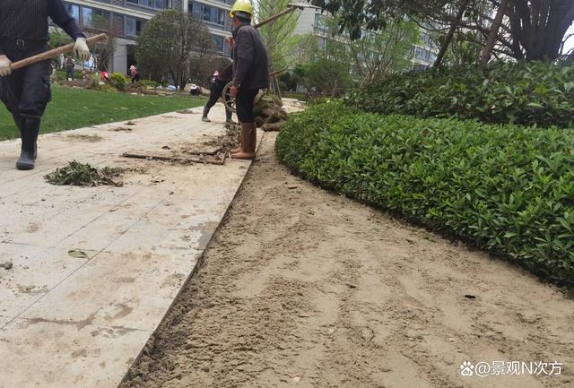 地产项目园林景观施工工艺全过程