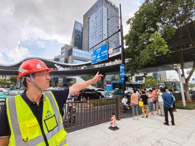 滨江首座异型天桥亮相，就在浙二门口！