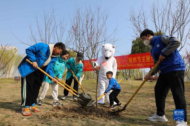 春日植树  绿化家园