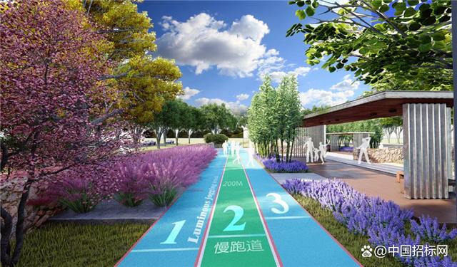 南阳市桃李公园景观绿化工程