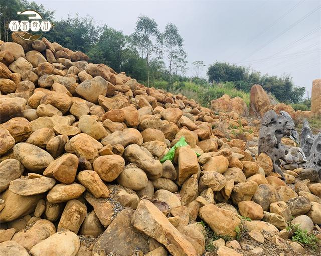 黄蜡石在园林景观中起到重要角色作用